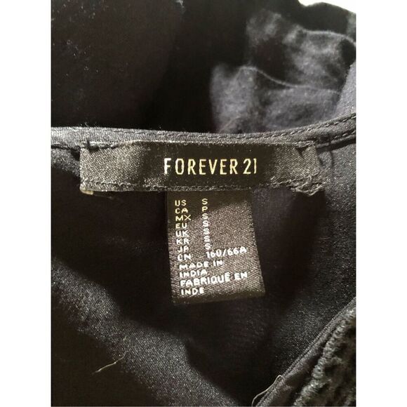 Forever 21 Black Romper Size S - Picture 12 of 13